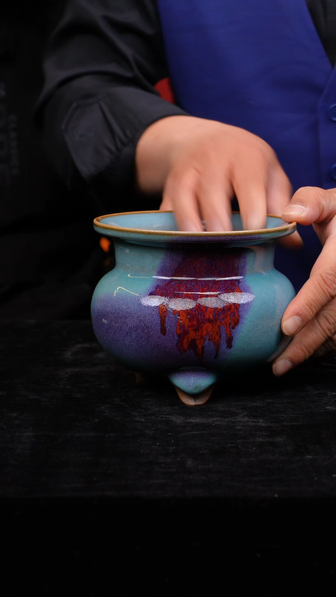 【闪购商品】瓷片157有老师钧瓷二月十一