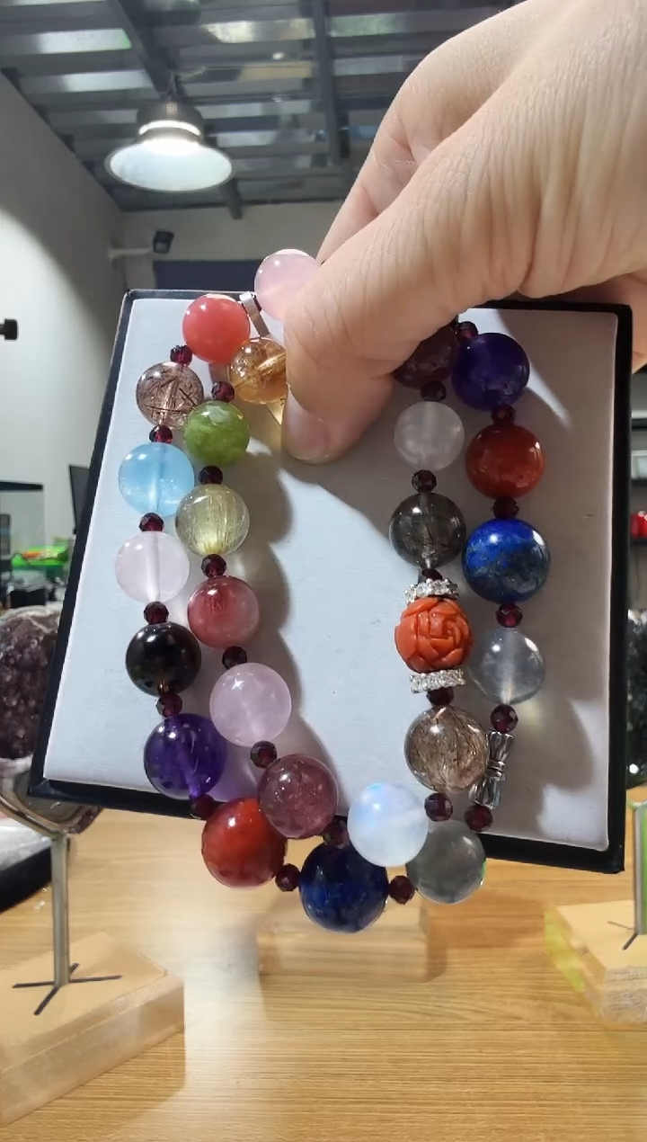 未镶嵌手链水晶优0811 约11-13mm