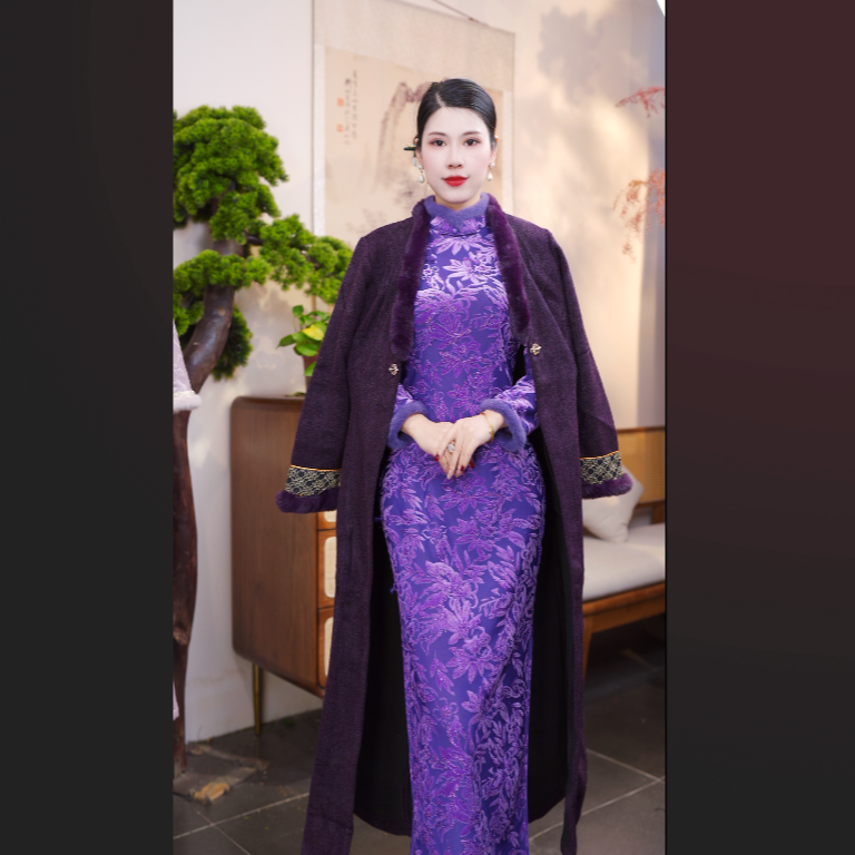 依瑶  2025秋冬新款气质日常优雅百搭大衣