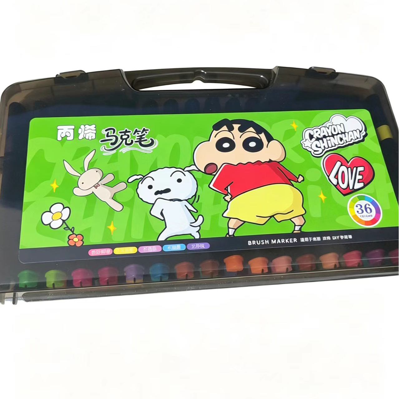 蜡笔小新丙烯马克笔36色