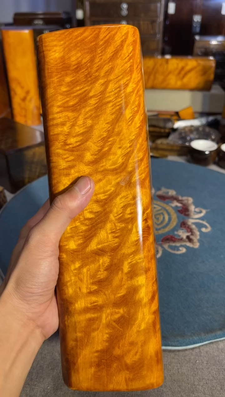 乌木类成套家具金丝楠枕头 3