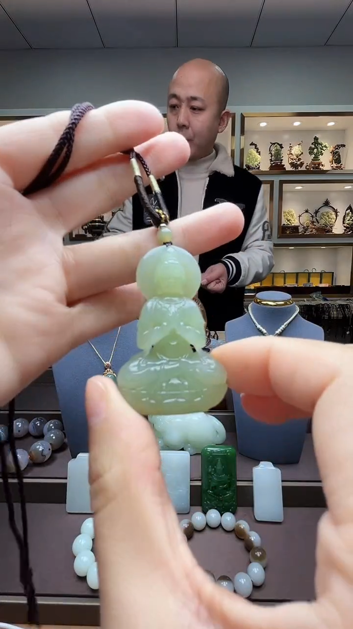 【闪购商品】和田玉挂件未镶嵌苏