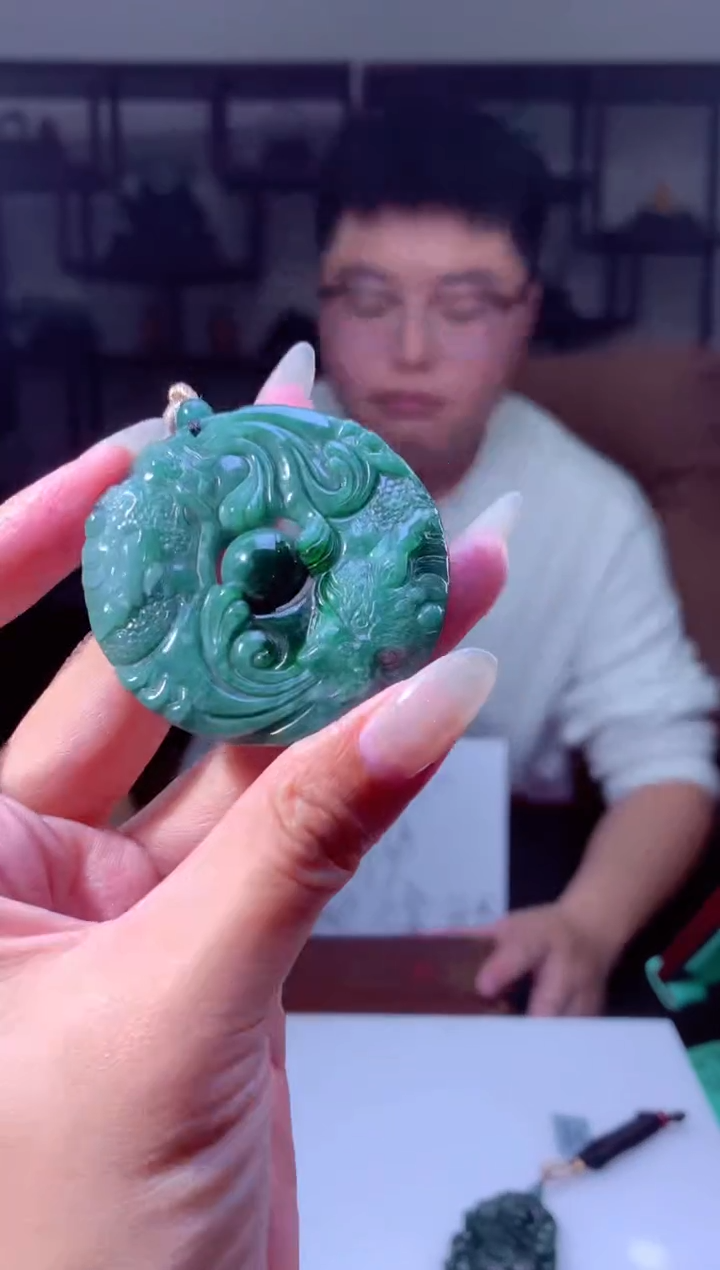 【闪购商品】翡翠颈饰未镶嵌挂件发货（拍一发一）