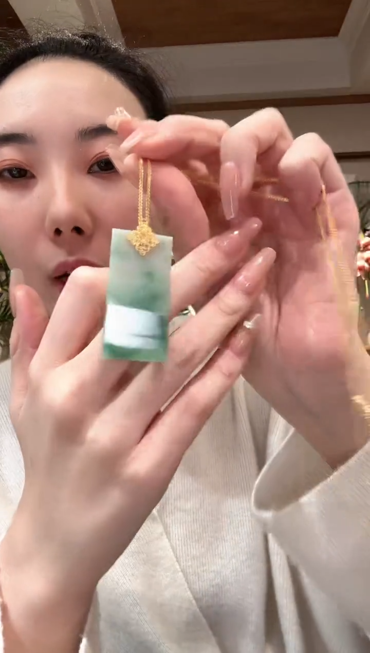 【闪购商品】翡翠颈饰未镶嵌国风