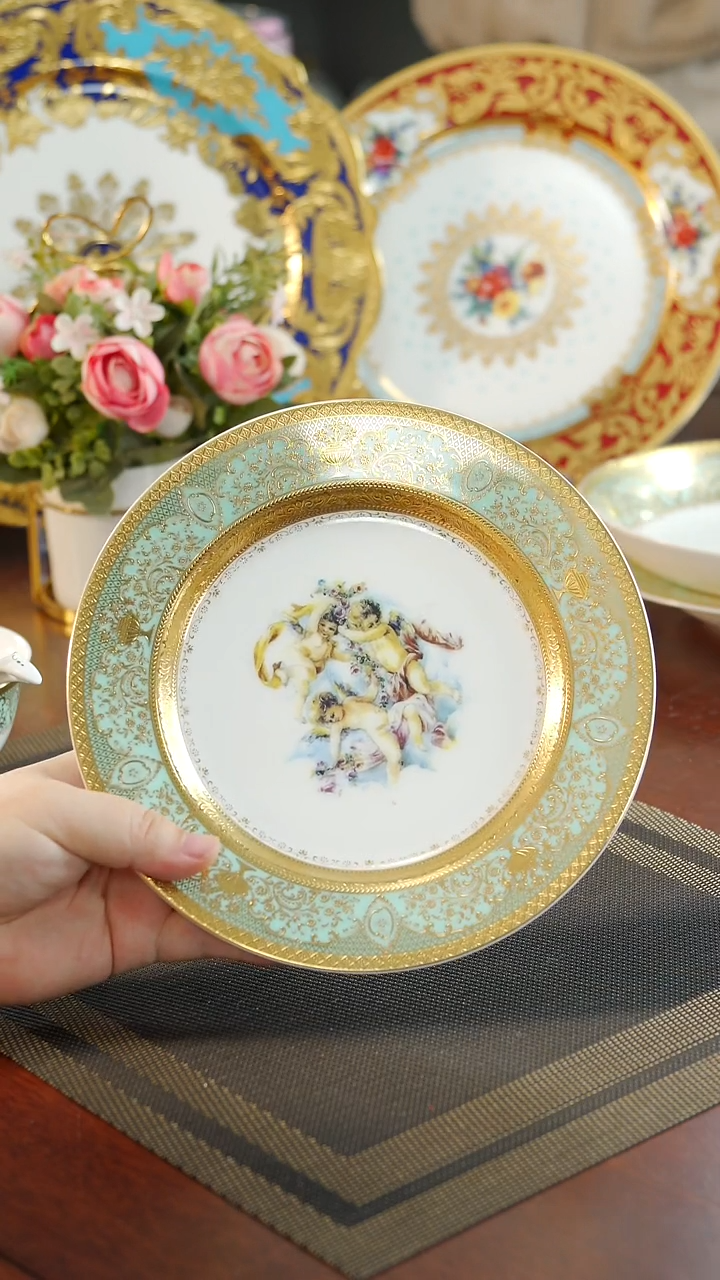 【闪购商品】瓷片8英寸平盘 福利价