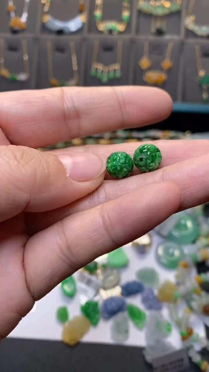 颈饰未镶嵌翡翠40311