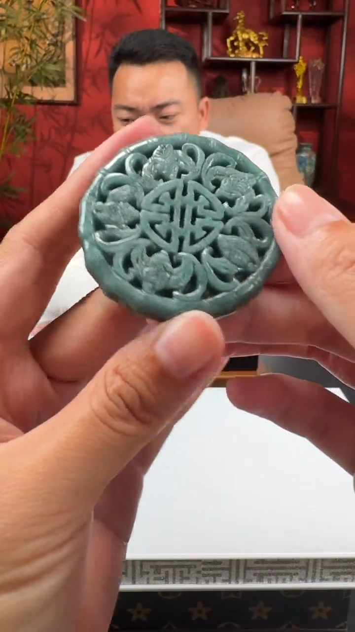 颈饰未镶嵌翡翠挂件发货（拍一发一）