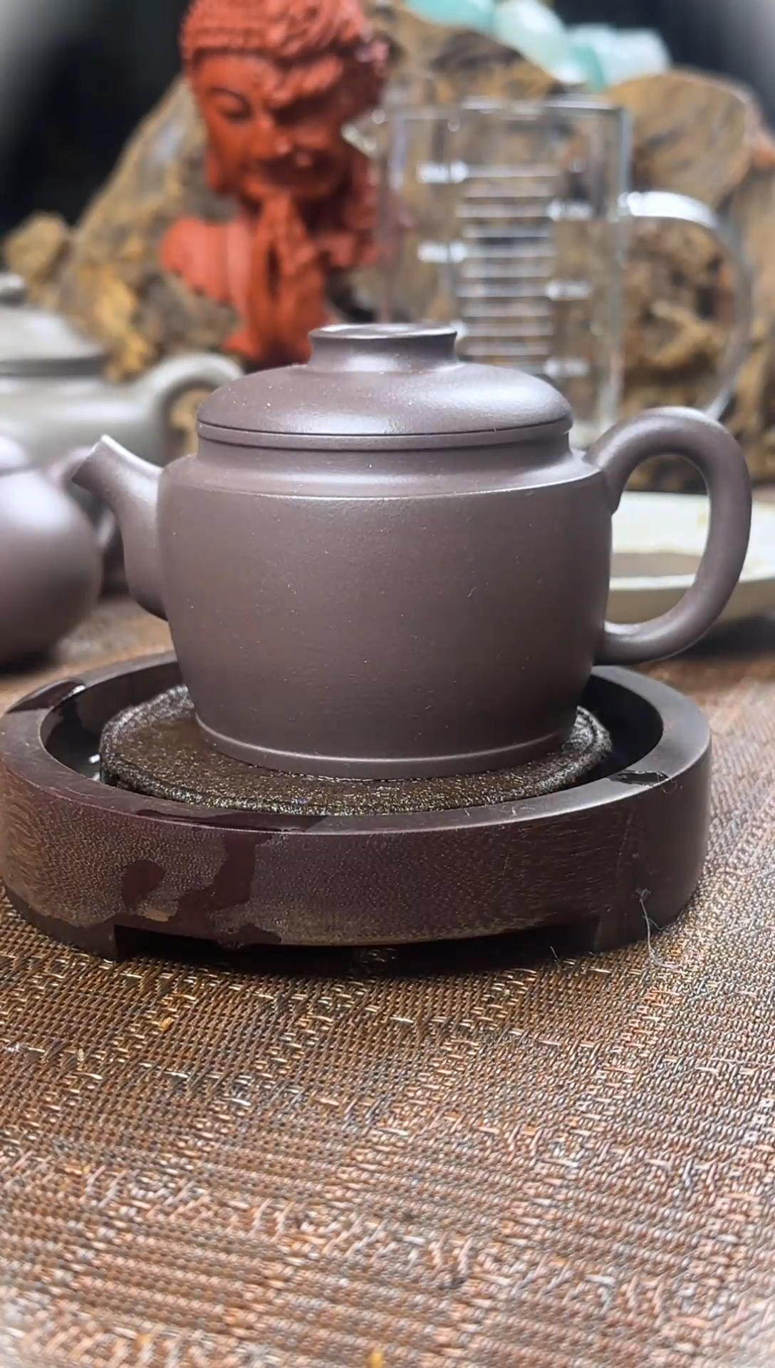 原矿紫泥    巨轮壶     170cc