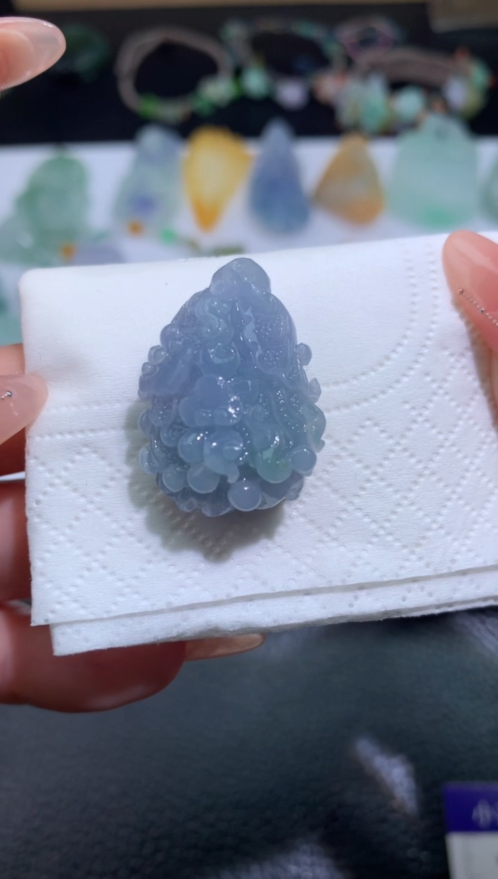 【闪购商品】定制翡翠未镶嵌白菜