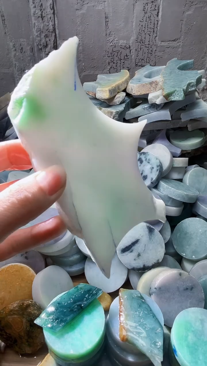 裸石翡翠天然翡翠A货石 南 230