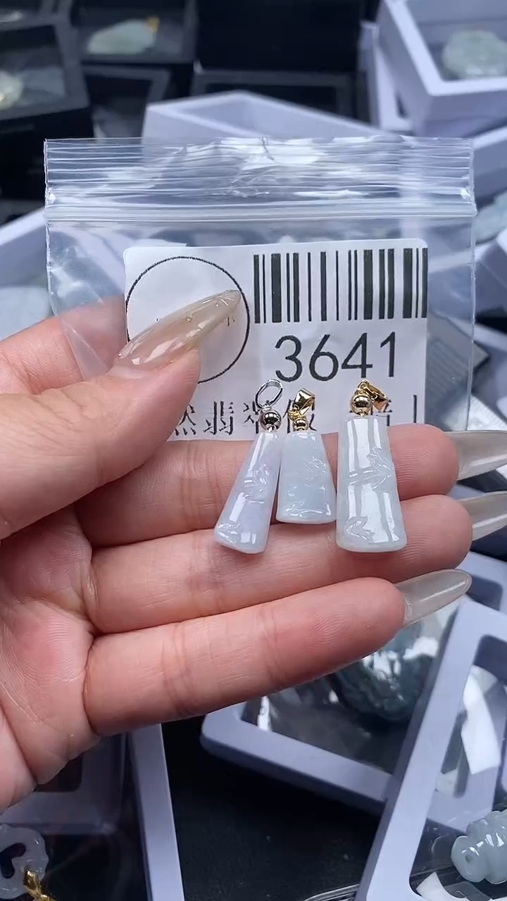 颈饰未镶嵌翡翠3641