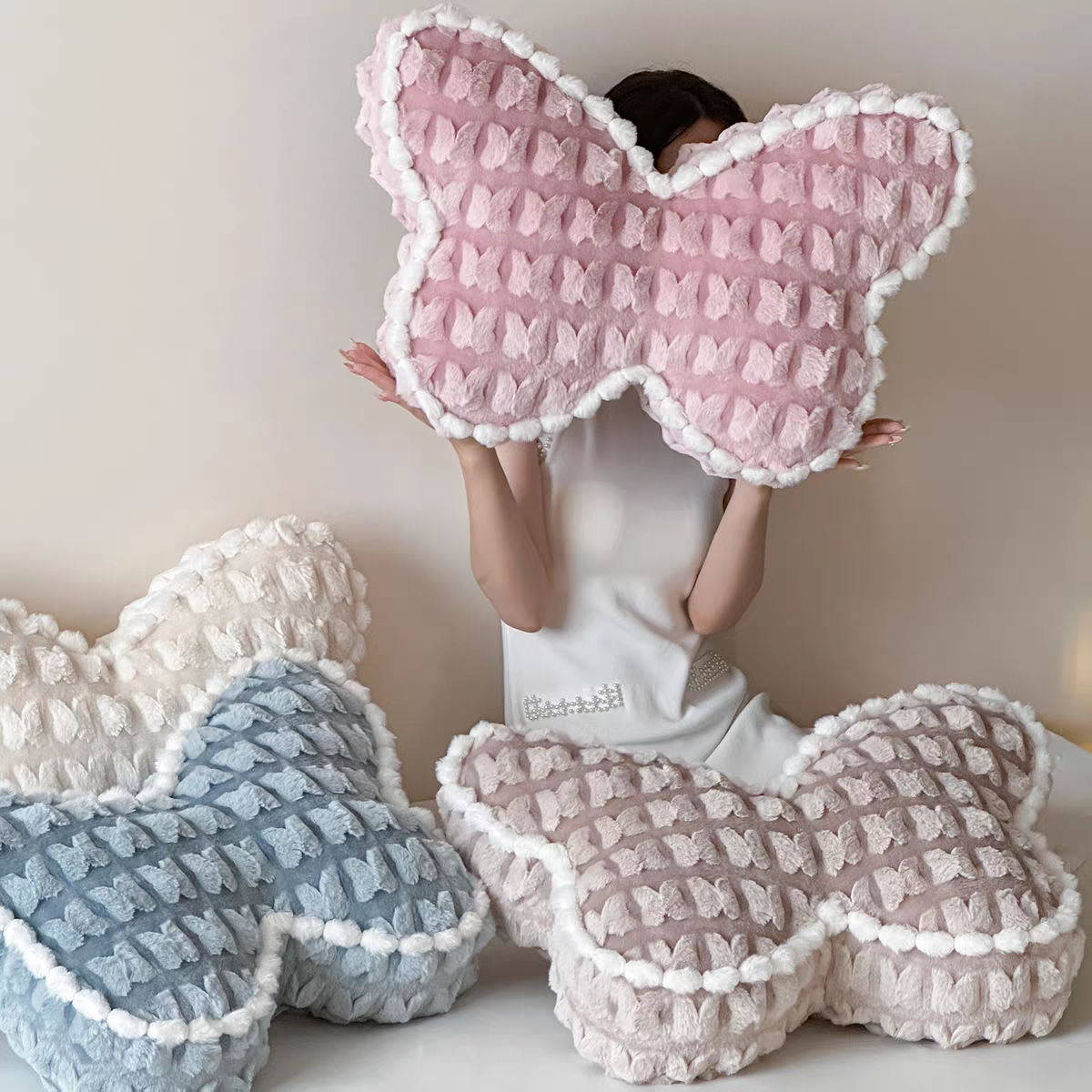 蝶飞飞抱枕家庭用