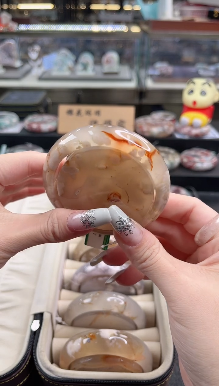 未镶嵌手镯石英质玉尘*丷圈口 （赠品镯心）