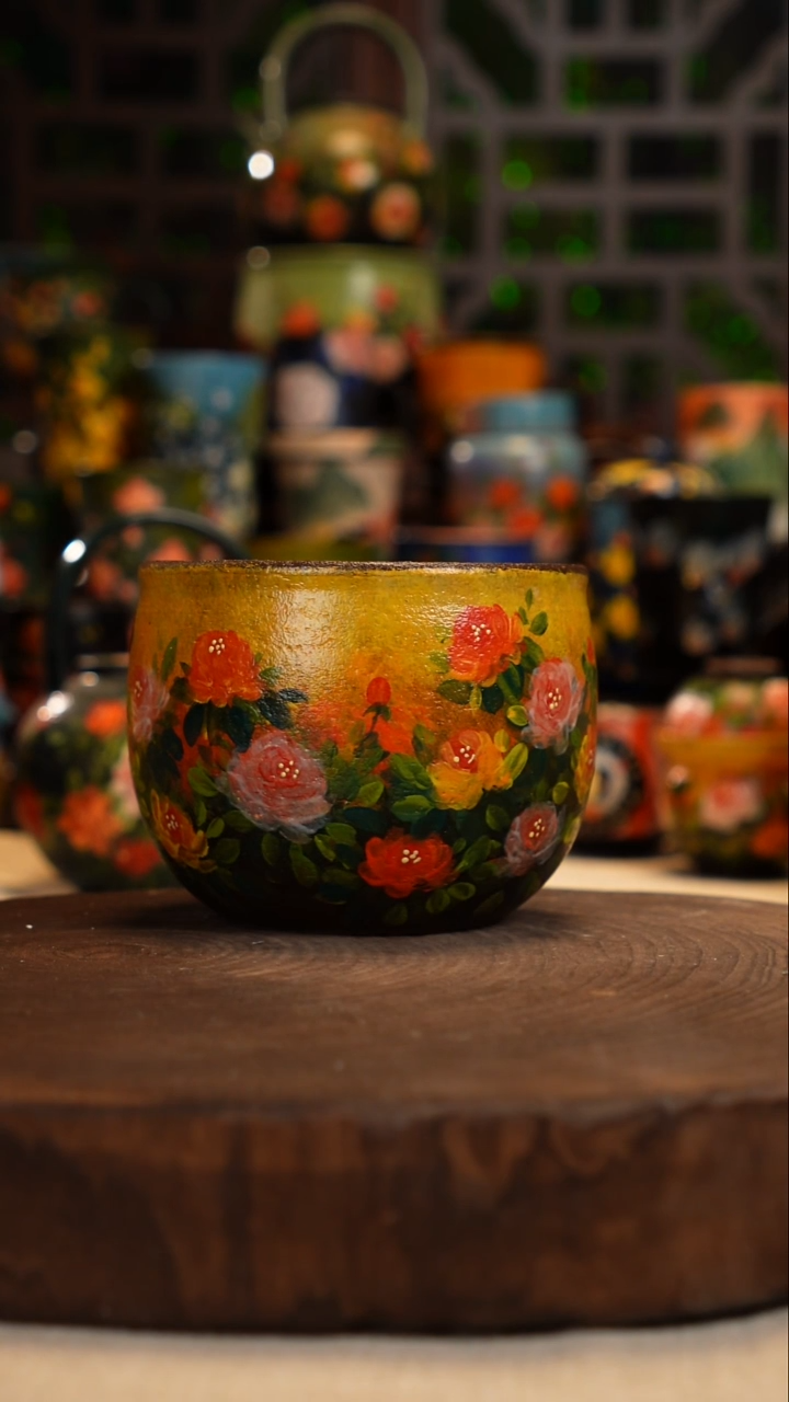 油画    釉下彩   炉子