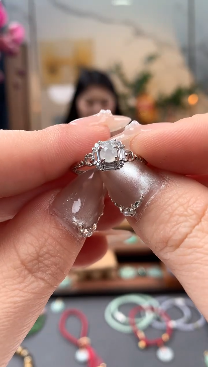 【闪购商品】翡翠戒指未镶嵌戒指