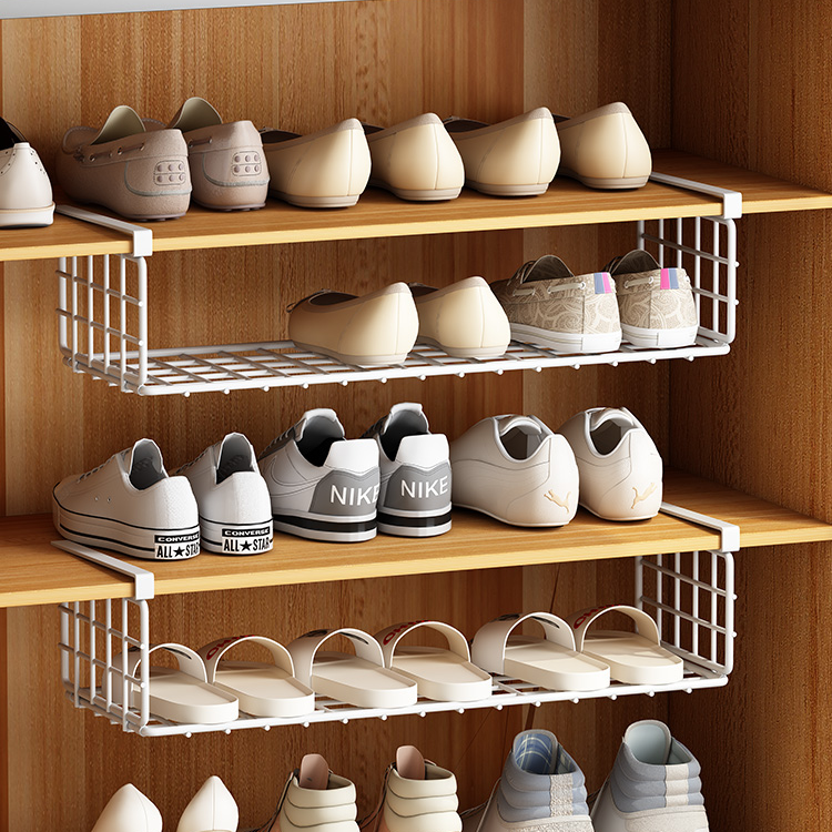 家用备菜分层隔板下挂篮易安装置物架托架脸盆架