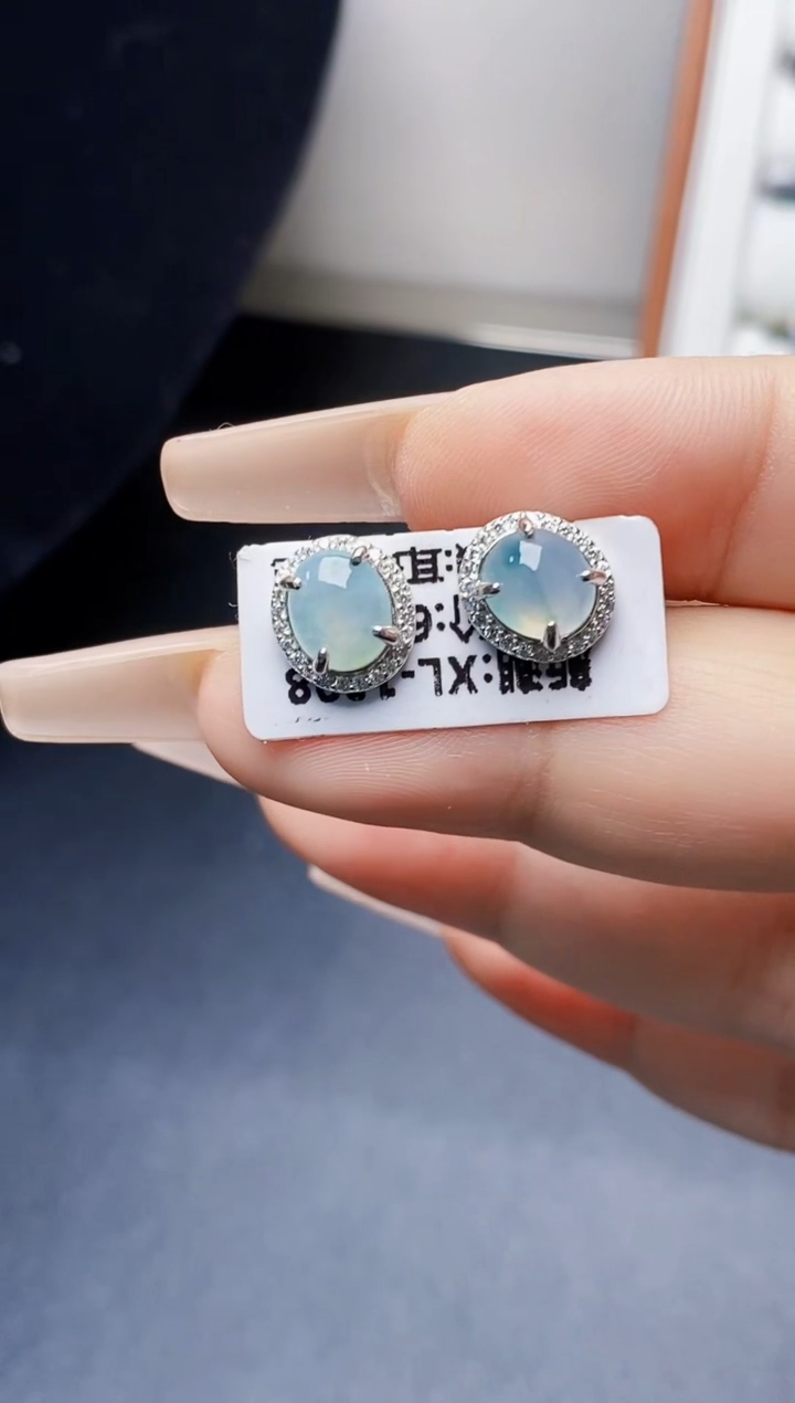 银S925镶嵌戒指翡翠1120