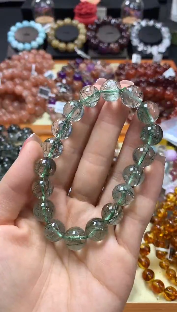 未镶嵌手链水晶10*