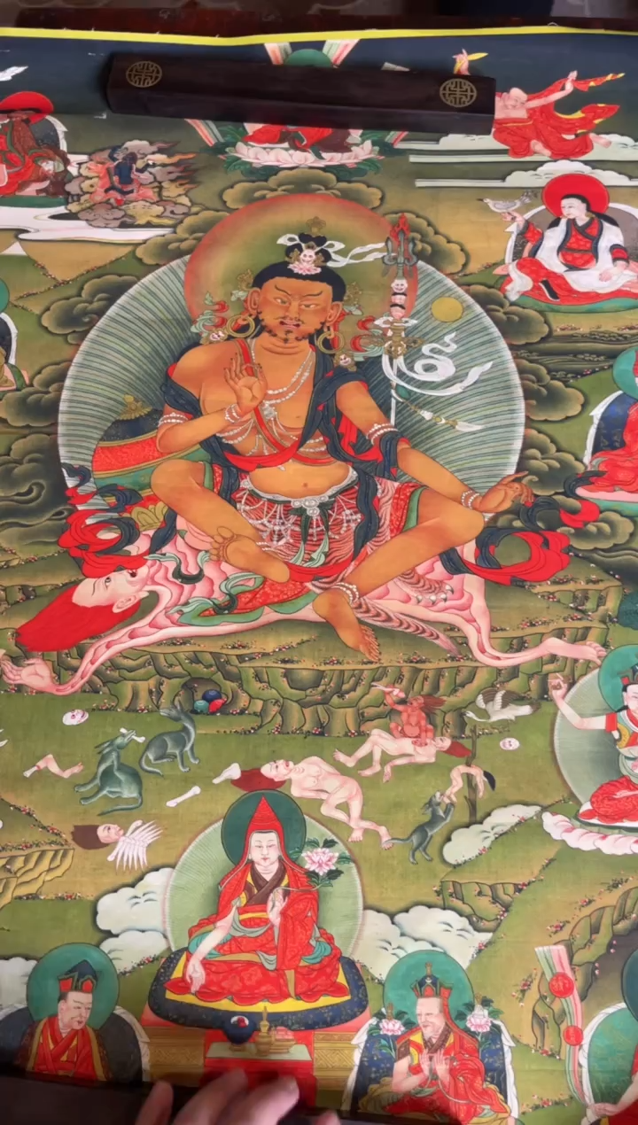 卷轴画手绘唐卡106