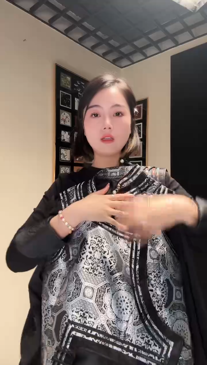 银色纱袖马甲2XL