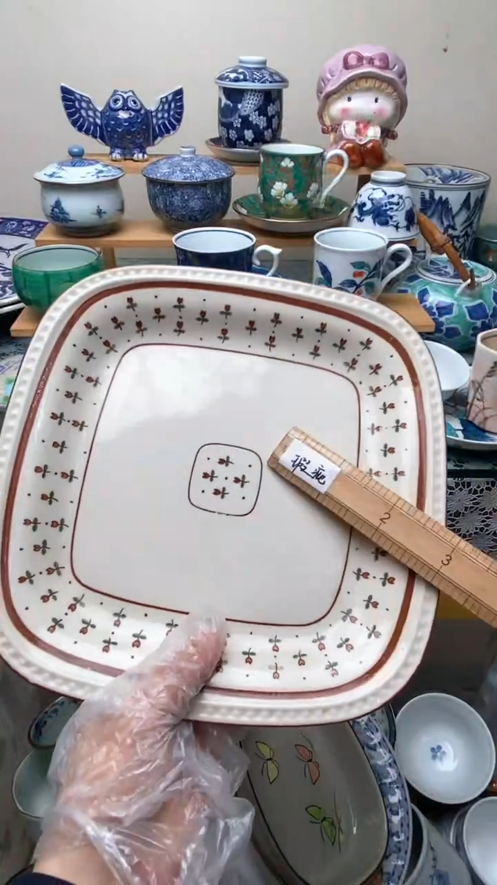 瓷片可**F845盛瑞陶瓷  祝您发财