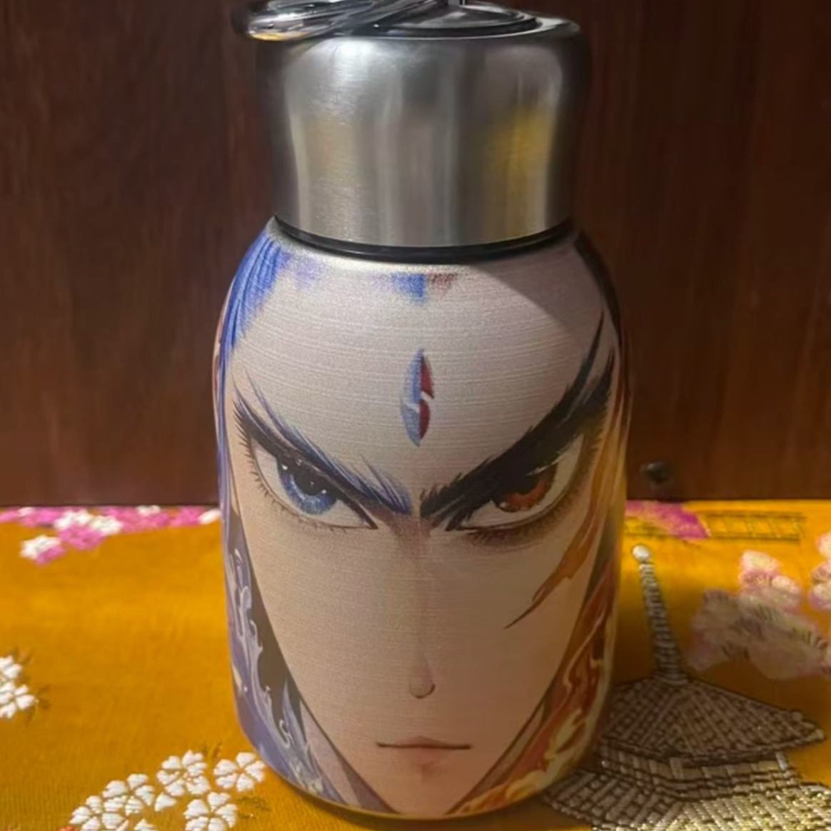 11茶具瓷器【闪购名称】敖丙小胖丁保温杯zh683