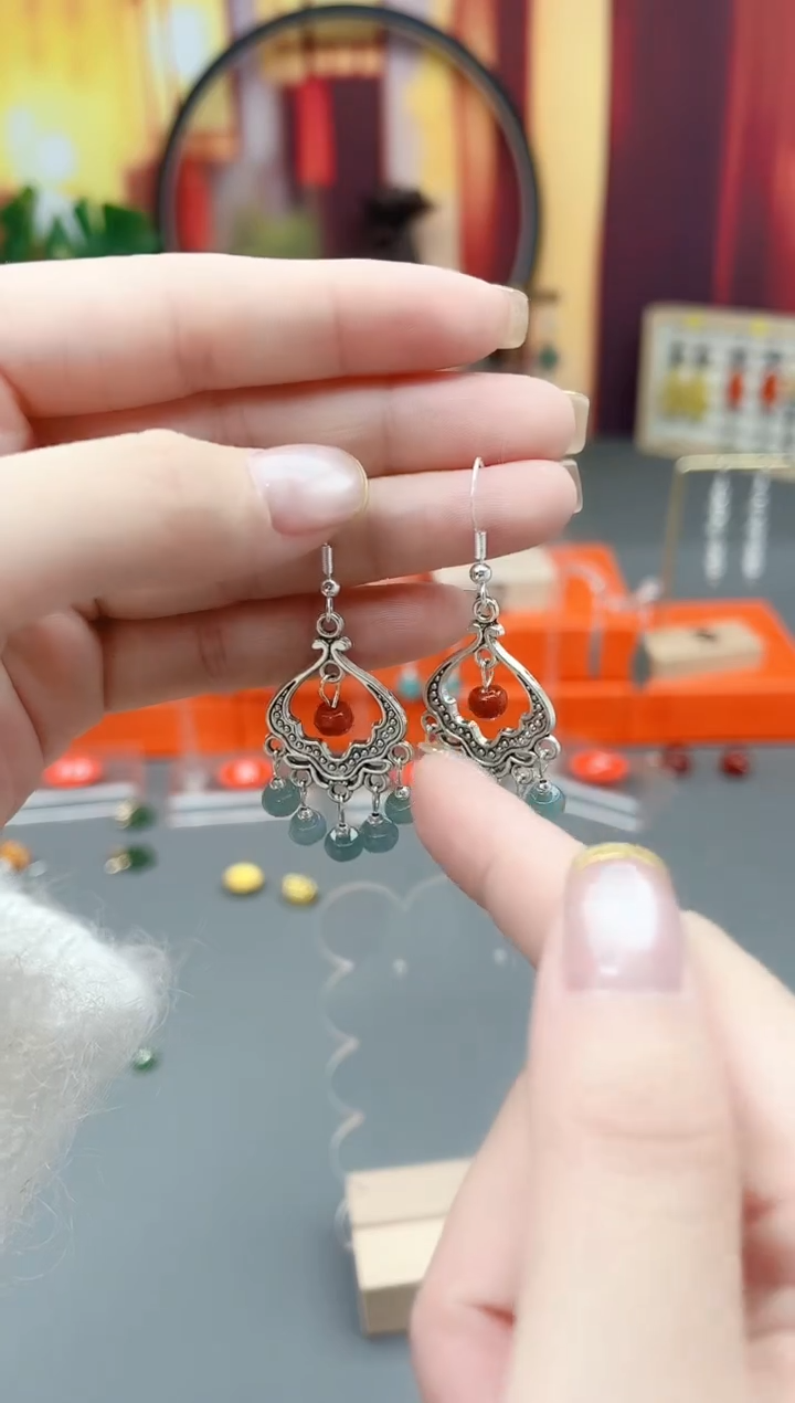 未镶嵌翡翠耳饰432