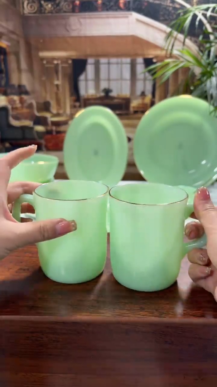 【闪购商品】....早餐杯牛奶杯2个无盖     