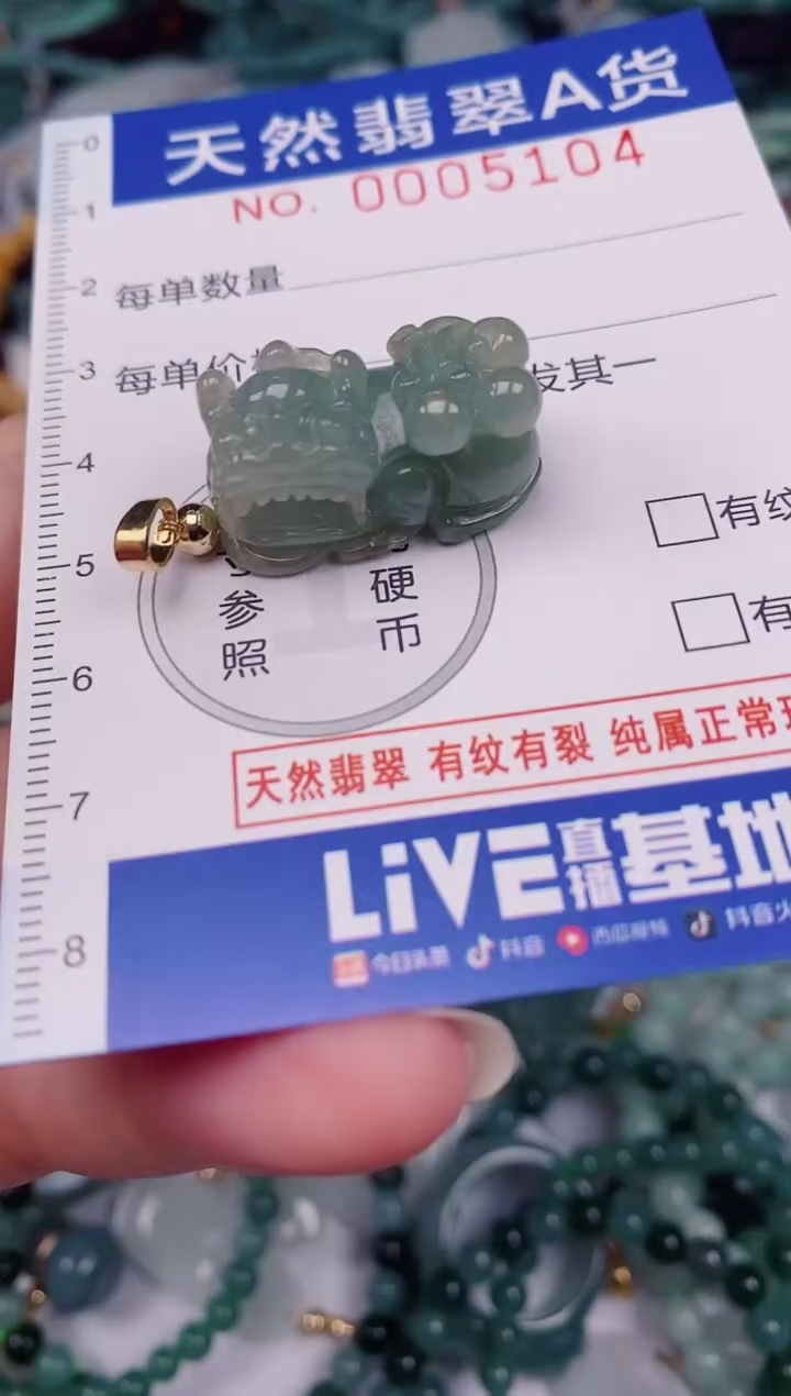 颈饰未镶嵌翡翠00005104