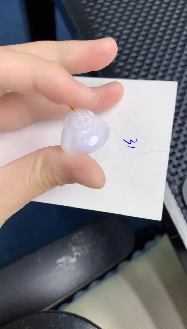 【闪购商品】翡翠颈饰18K金镶嵌0000000000