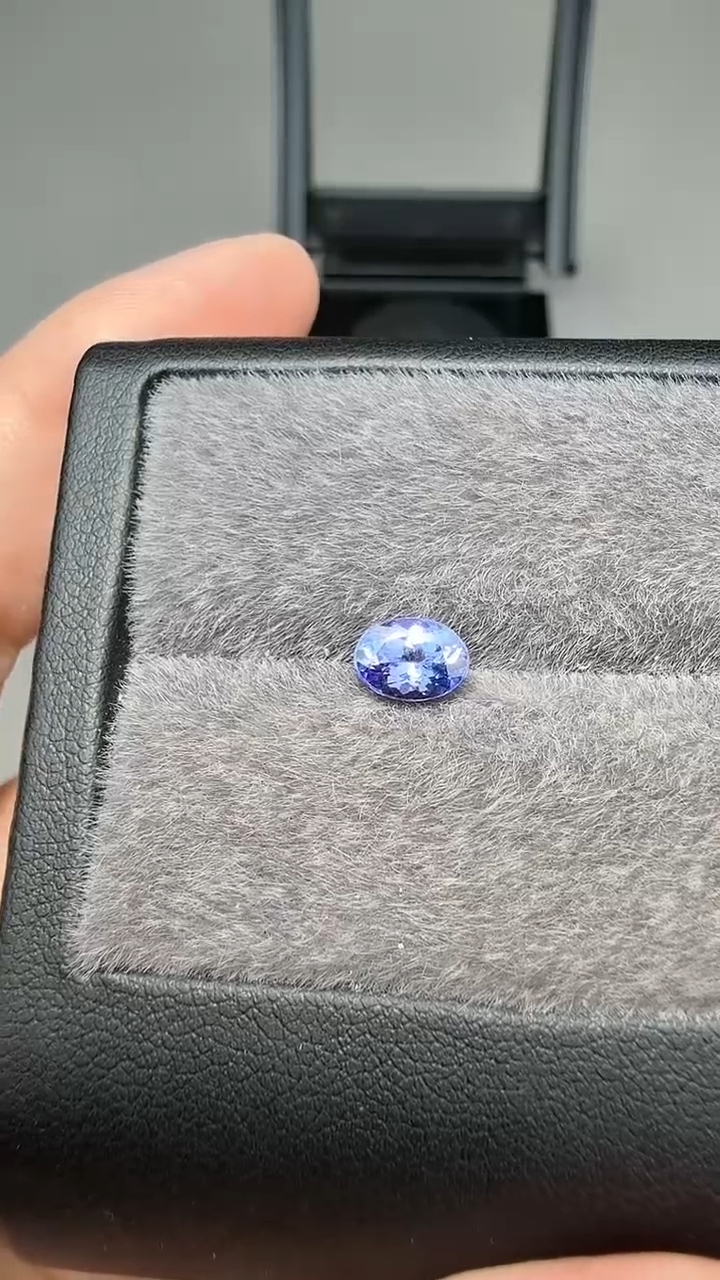 【闪购商品】坦桑石椭圆未镶嵌0.8ct-A265-1p