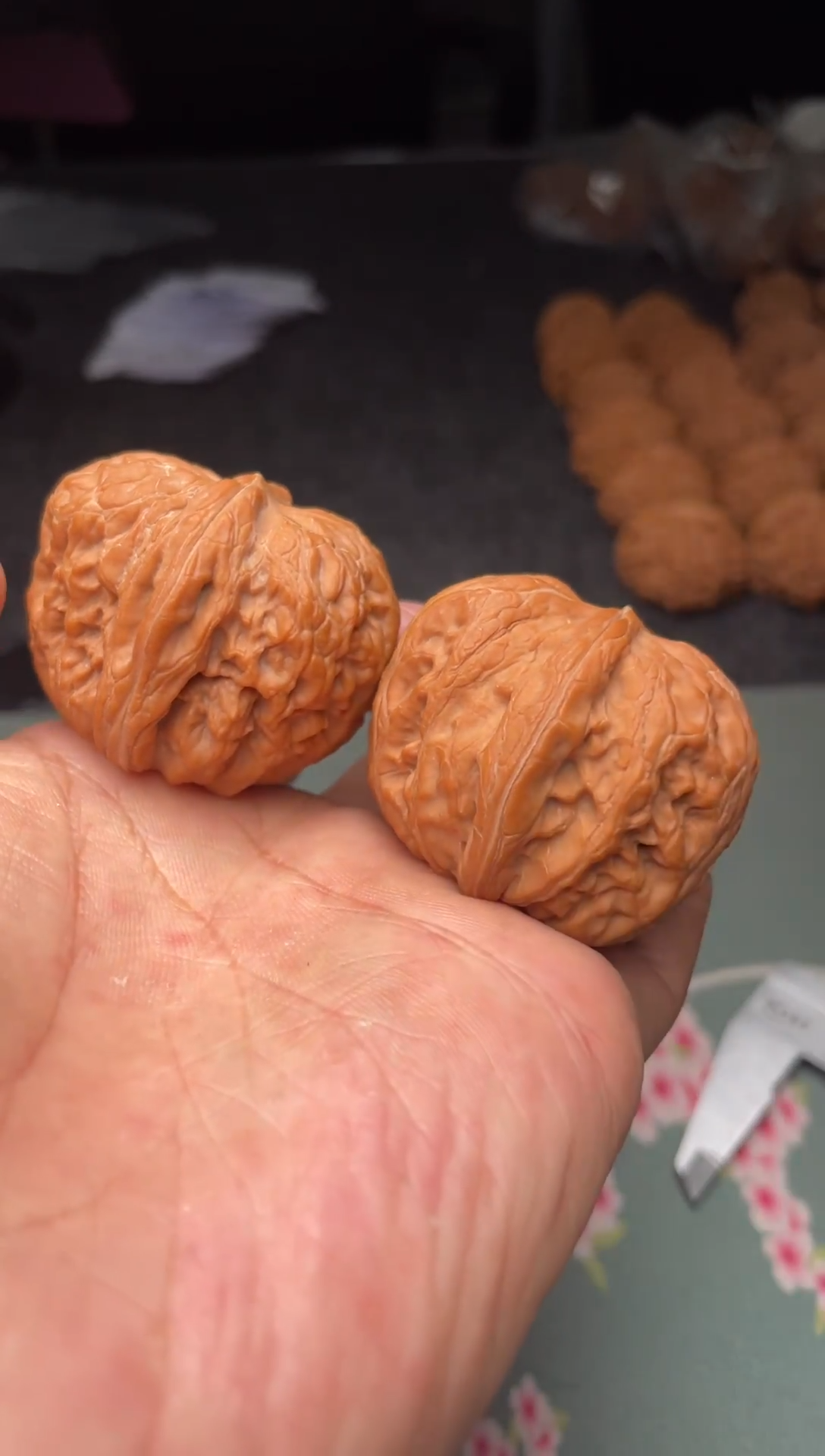 把件文玩核桃a190  元宝  42尺小水尖