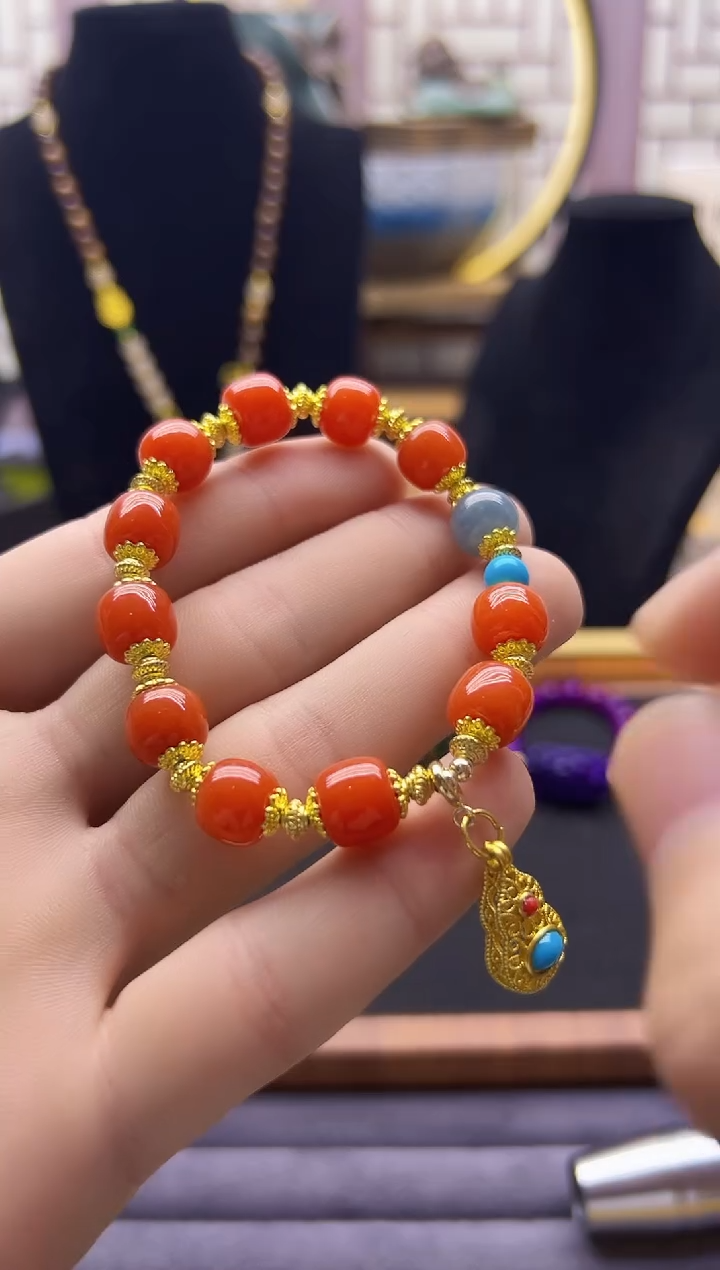 【闪购商品】翡翠颈饰14K金镶嵌S491           