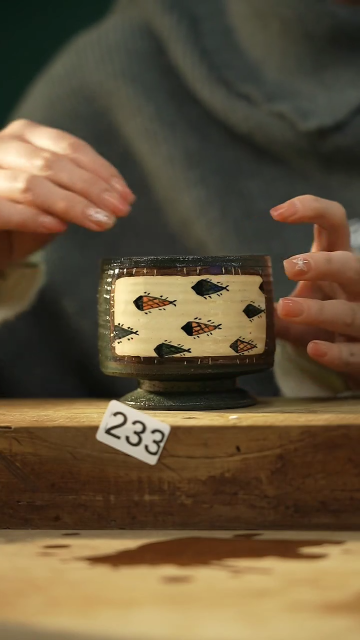 【闪购商品】瓷片福利~好多鱼系列~设计师款