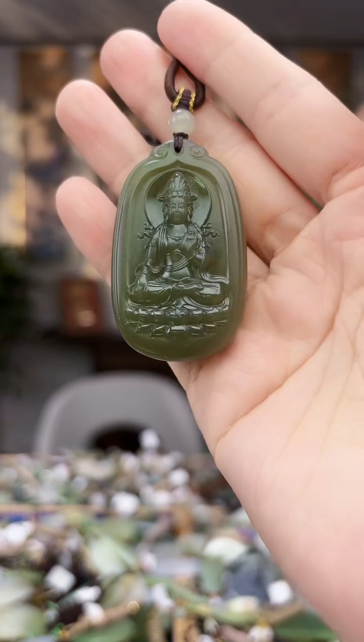 未镶嵌和田玉挂件拍一发一