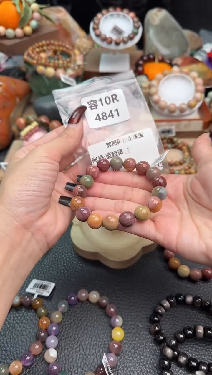 【闪购商品】石英质玉手链未镶嵌10R4841