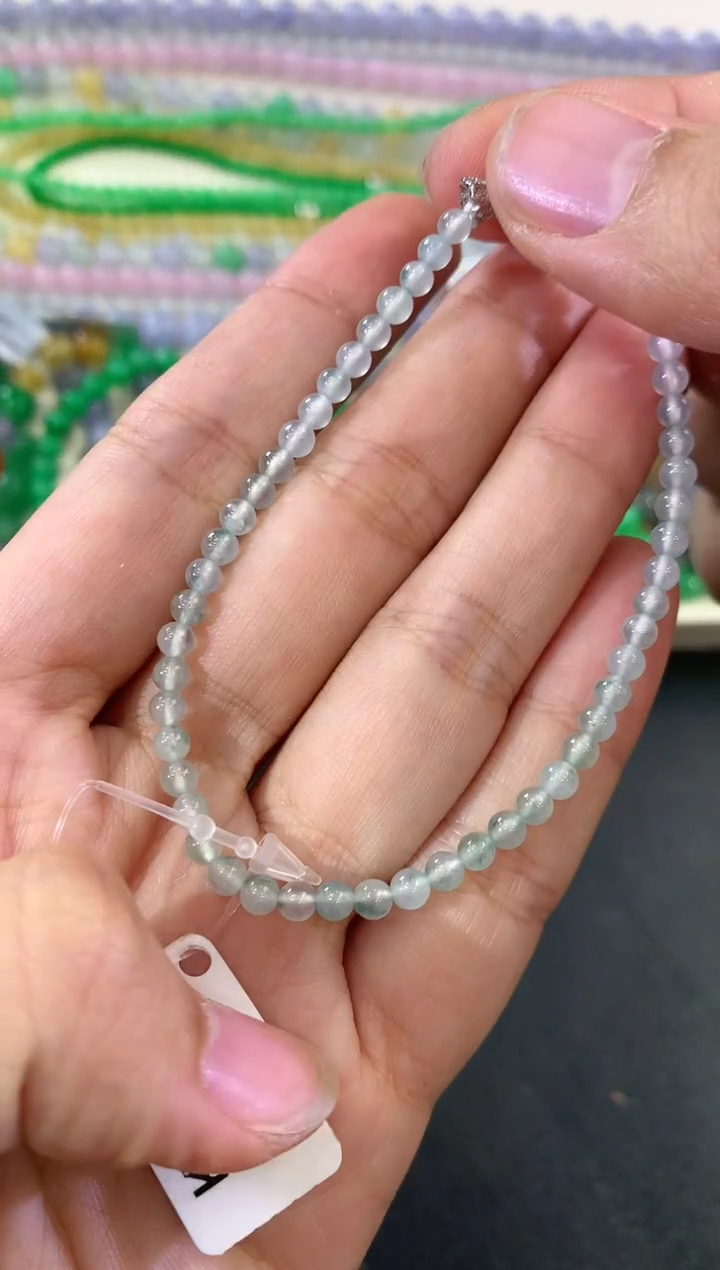 未镶嵌手串翡翠C2                