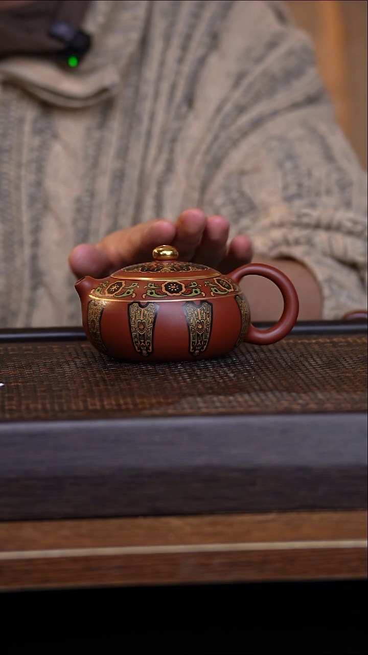 茶壶紫砂宜兴手工原矿紫砂壶001