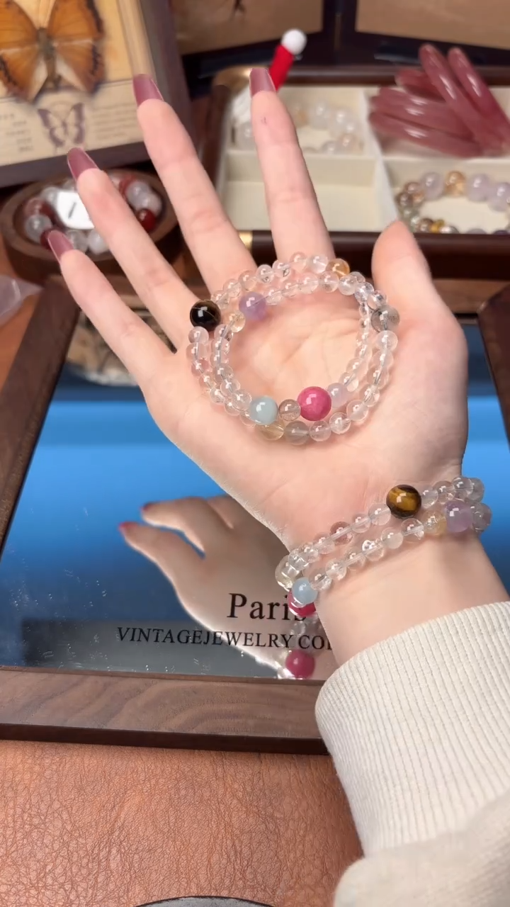 未镶嵌手串水晶1