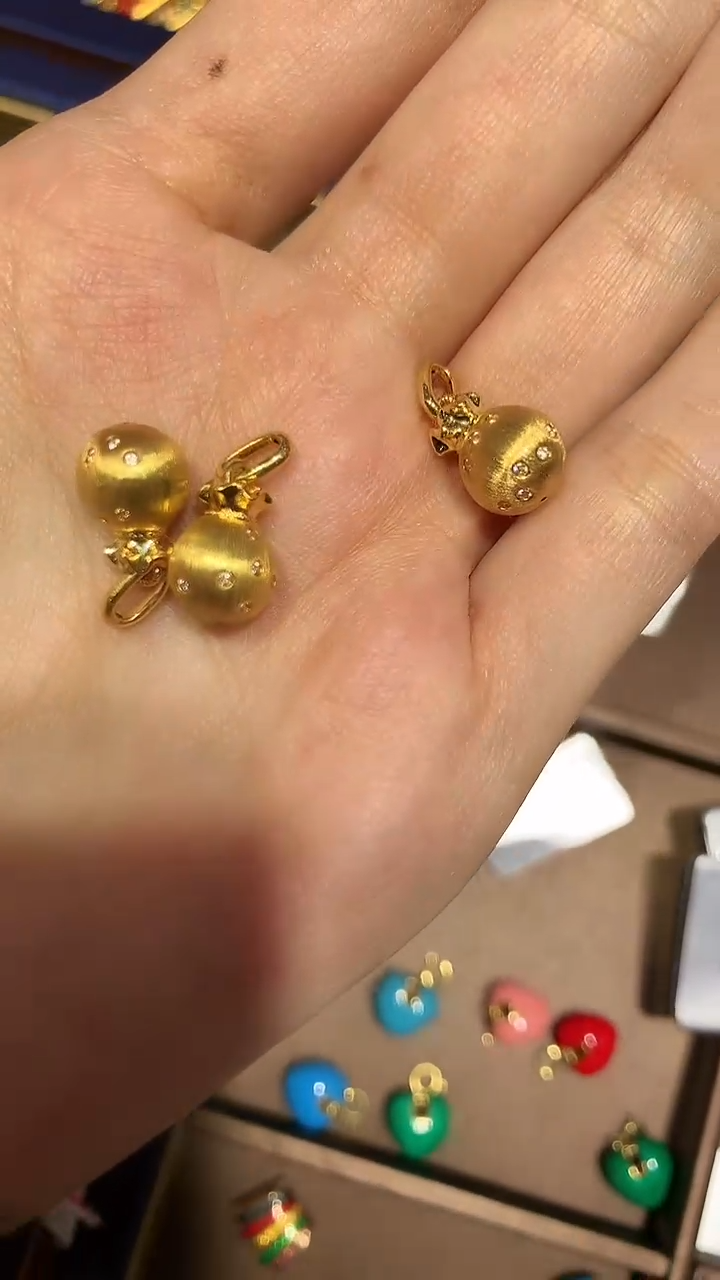 【闪购商品】18K金吊坠(不含链)福袋吊坠多样性发一