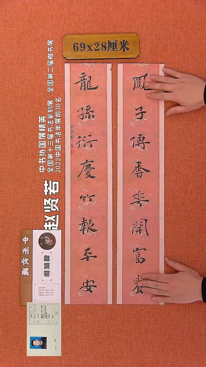 【闪购商品】书法141      赵贤若老师书法作品