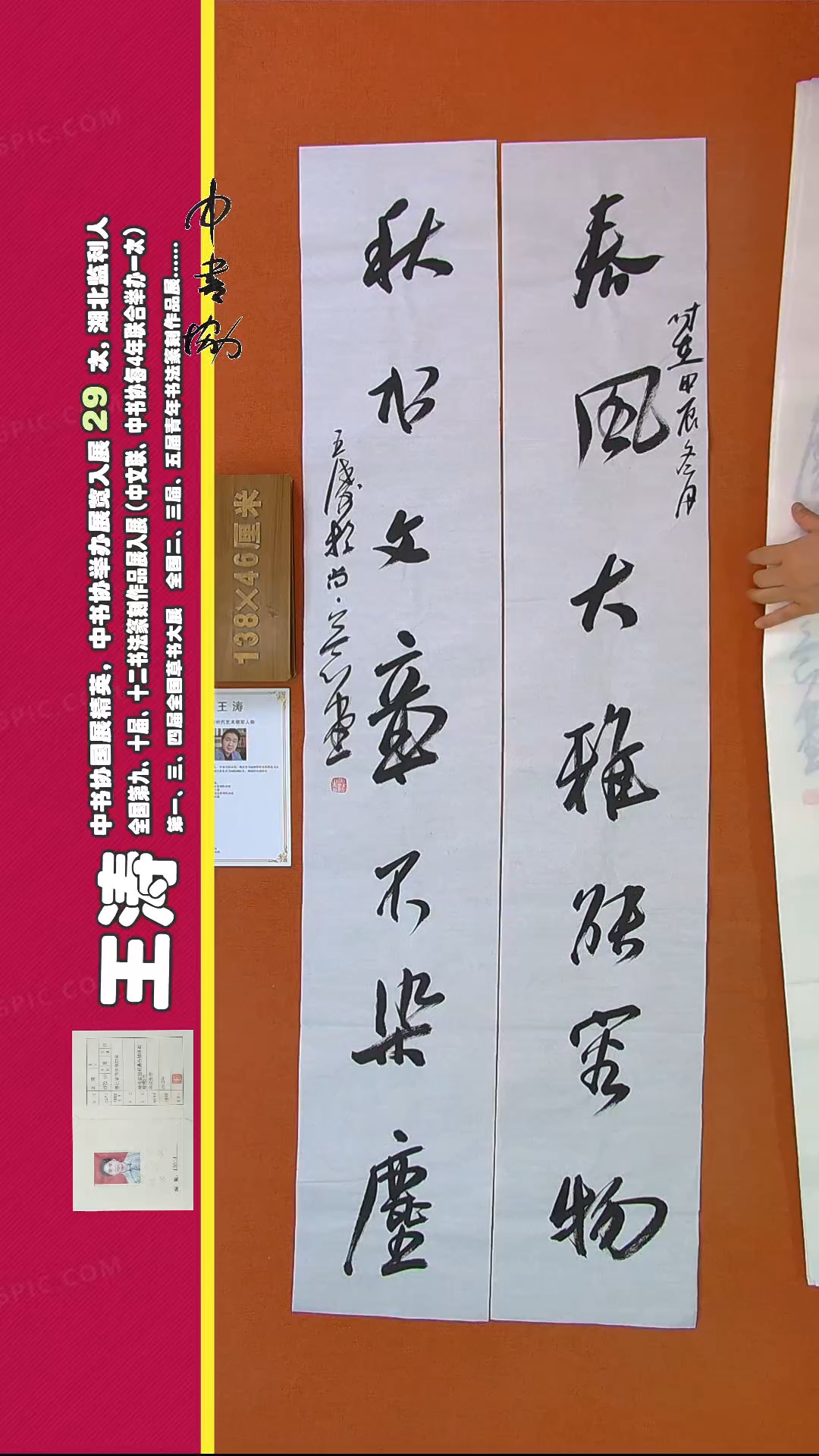 【闪购商品】书法167王涛书法作品