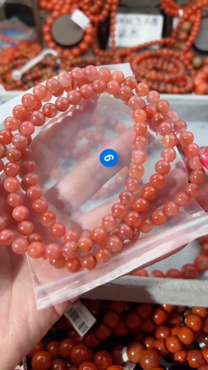 【闪购商品】南红玛瑙手串未镶嵌8