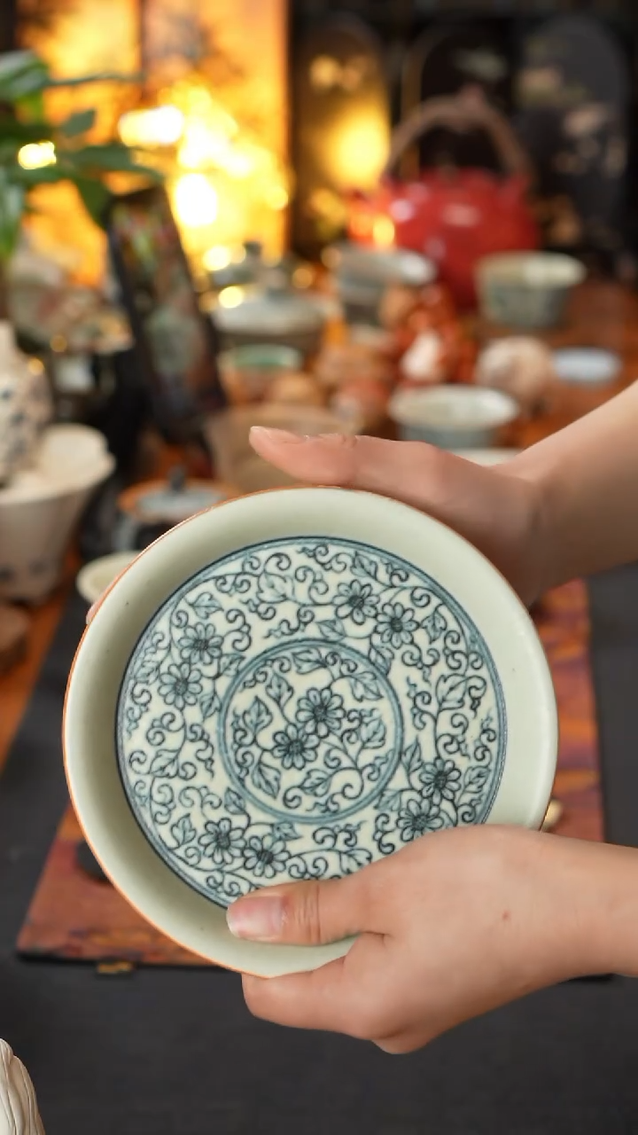 【闪购商品】寒芦窑双地小野菊磨砂地小野菊磨砂