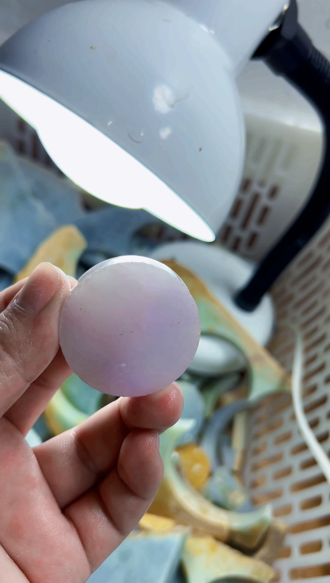 颈饰未镶嵌翡翠阳****锅纯天然缅甸A货翡翠17