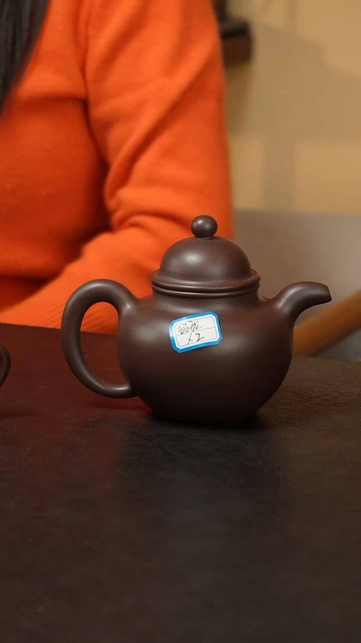 茶壶紫砂小*人掇球底槽清紫砂壶