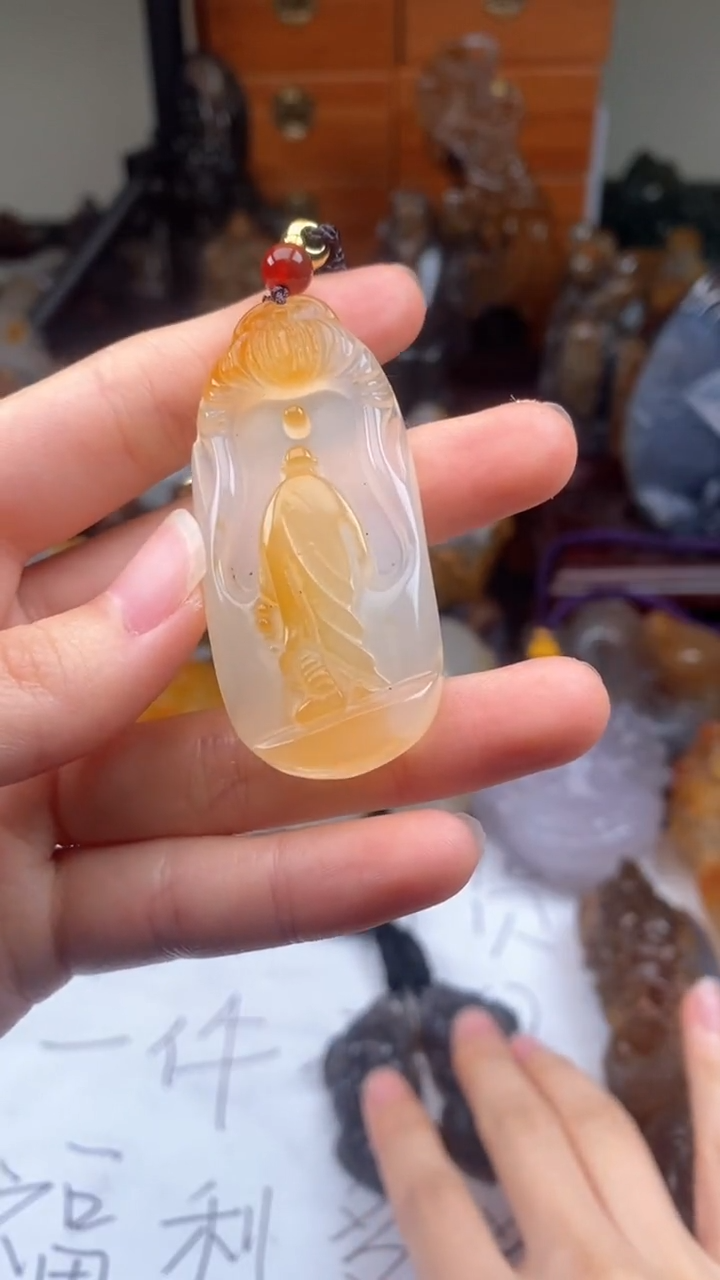 【闪购商品】玛瑙/玉髓颈饰未镶嵌AA