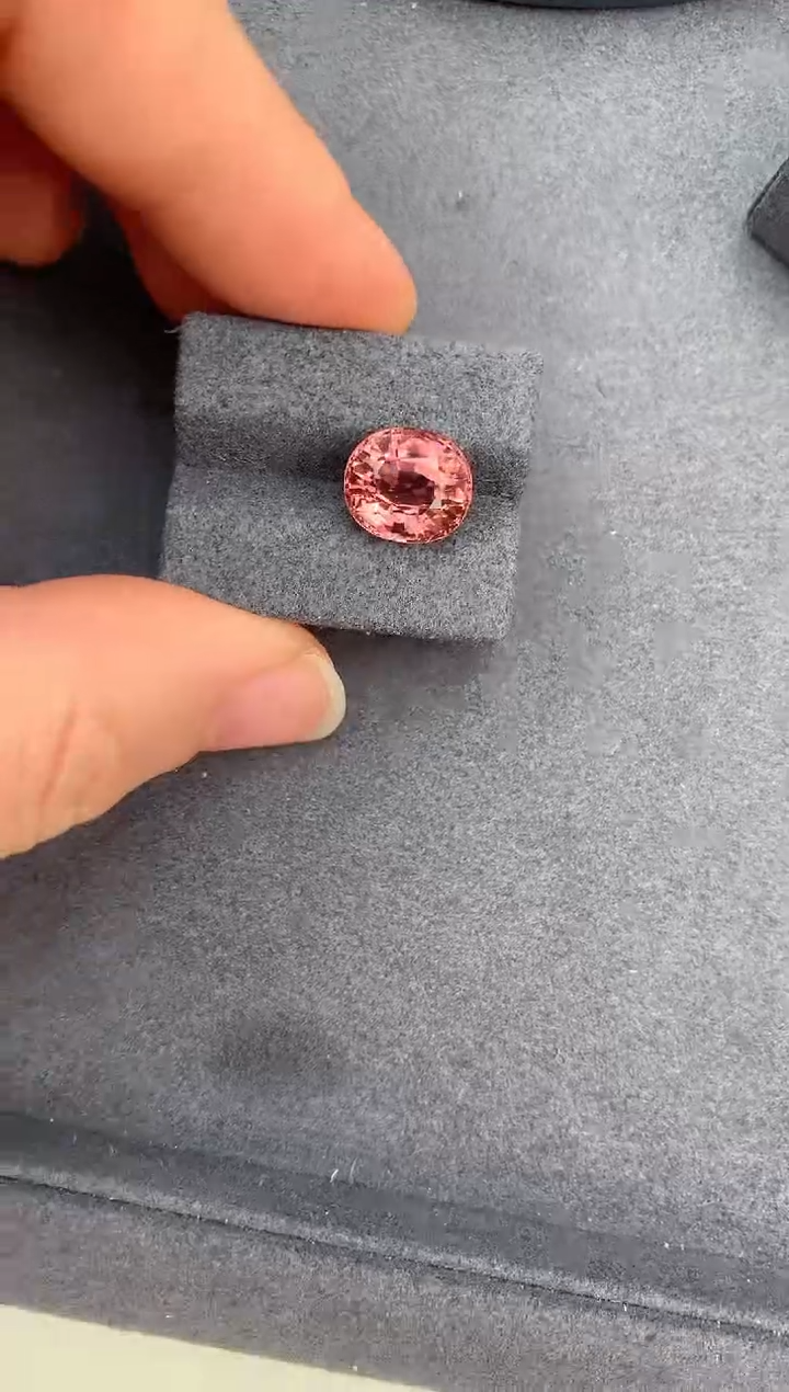 【闪购商品】碧玺裸石未镶嵌4.6ct粉碧玺