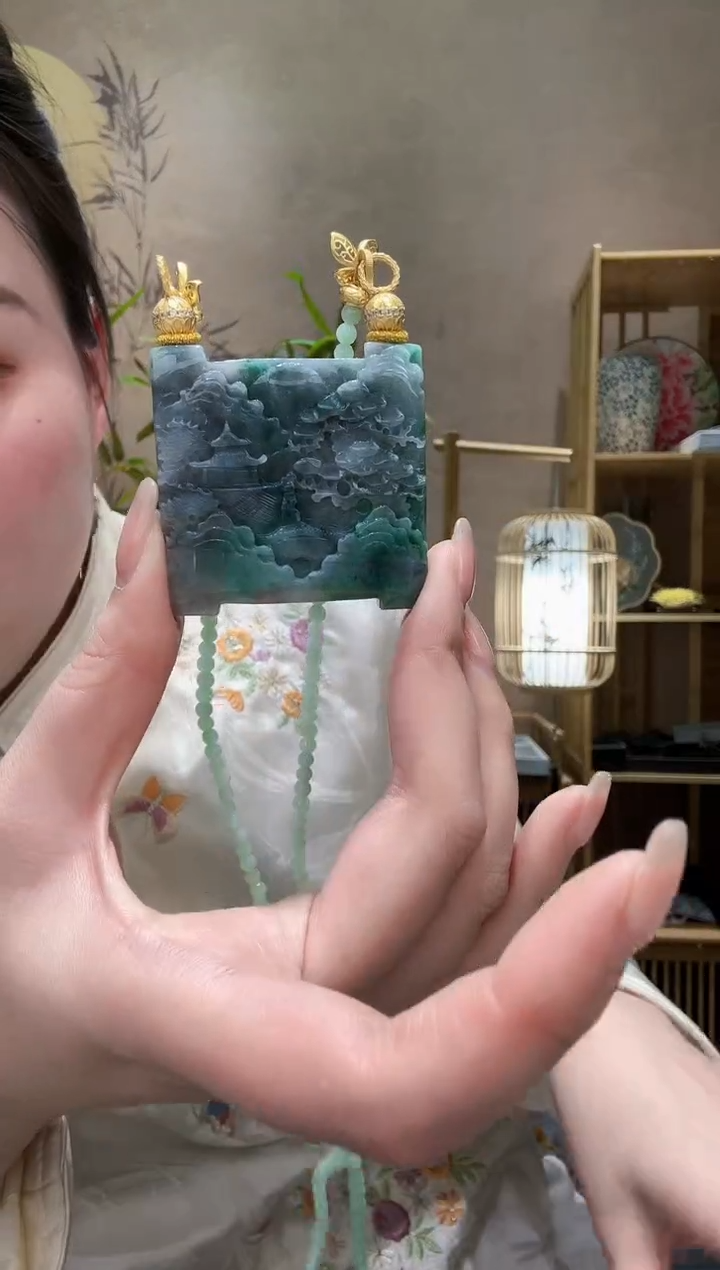 【闪购商品】翡翠颈饰未镶嵌吊坠