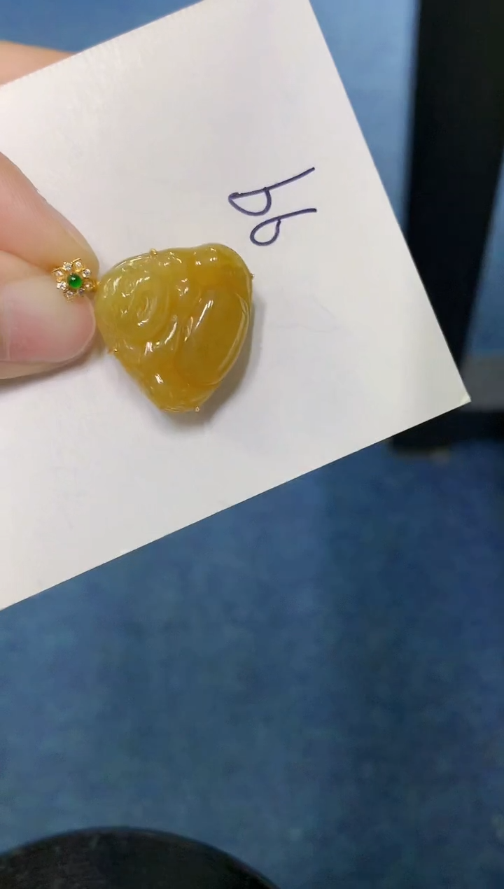 【闪购商品】翡翠颈饰18K金镶嵌000000000